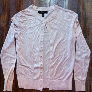 Ⓜ️Banana Republic Women’s Pale‎ Pink Cardigan NWOT